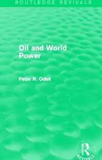 Oil and World Power (Routledge Revivals): Background to the Oil Crisis