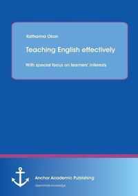 Teaching English Effectively