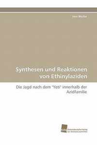 Synthesen Und Reaktionen Von Ethinylaziden