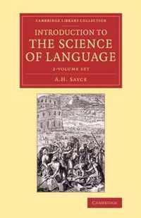 Introduction to the Science of Language - 2 Volume Set