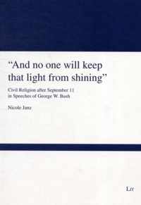 And No One Will Keep That Light from Shining