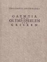 Olympia dat is Olymp-Speelen der Grieken, enz