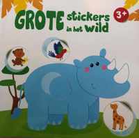 Grote Stickers - in het wild 3+