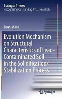 Evolution Mechanism on Structural Characteristics of Lead Contaminated Soil in t