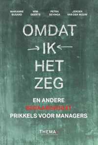 Omdat ik het zeg - Jeroen van der Wouw - Paperback (9789462720190)