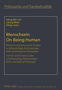 Menschsein. On Being Human