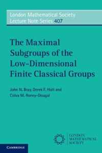 Maximal Subgroups Of The Low-Dimensional Finite Classical Gr