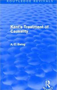 Kant'S Treatment Of Causality