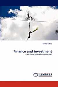 Finance and investment