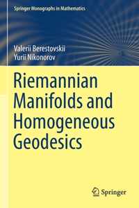 Riemannian Manifolds and Homogeneous Geodesics