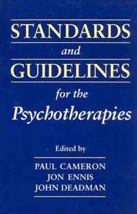 Standards and Guidelines for the Psychotherapies