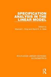 Specification Analysis in the Linear Model