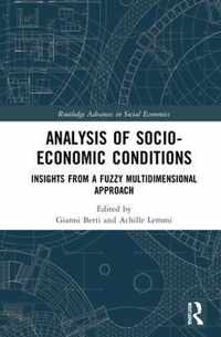 Analysis of Socio-Economic Conditions