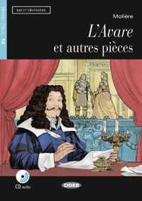 Lire et s'entraîner A2: L'Avare et autres pièces livre + CD