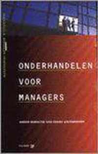 Onderhandelen voor managers