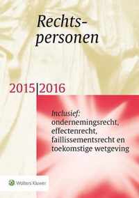 Rechtspersonen 2015/2016