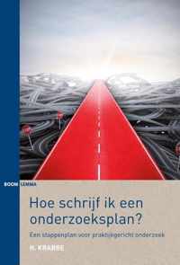 Hoe schrijf ik een onderzoeksplan? - Hans Krabbe - Paperback (9789462365377)