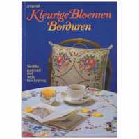 Kleurige bloemen borduren - Ondori