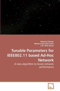 Tunable Parameters for IEEE802.11 based Ad-Hoc Network