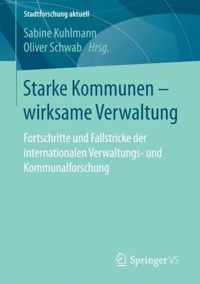 Starke Kommunen wirksame Verwaltung