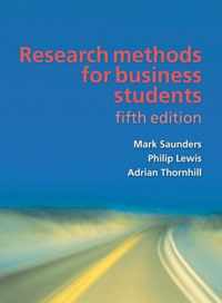 Research Methods For Business Students