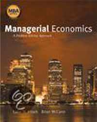 Managerial Economics:  a Problem Solving Approach