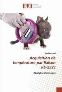 Acquisition de temperature par liaison RS-232c