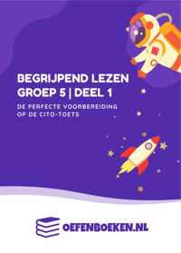 Begrijpend Lezen Groep 5 - Cito groep 5 - Cito toets - Oefenboek - Spelling - Woordenschat - Redactiesommen - Taal - Studievaardigheden - Kinderen - Boeken - Oefenboeken.nl