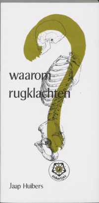 Ankertjes 87 - Waarom rugklachten...?