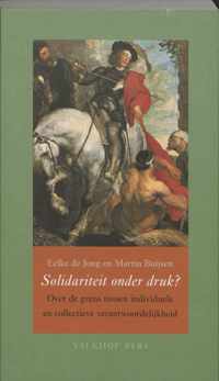 Annalen van het Thijmgenootschap jaargang 93, aflevering I - Solidariteit onder druk?