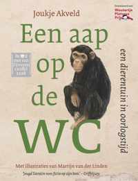 Een aap op de wc