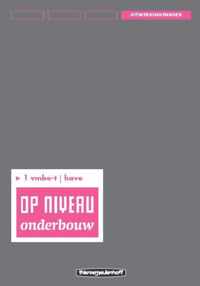 Op niveau 1 vmbo-t/havo Uitwerkingen/Lineair