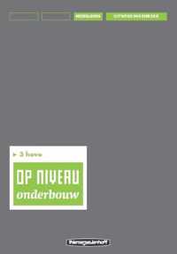 Op niveau 3 havo Uitwerkingenboek/Lineair