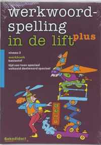 Werkwoordspelling in de lift - plus set 5 ex. Niveau 3 Werkboek