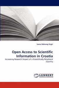 Open Access to Scientific Information in Croatia