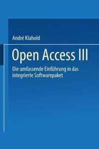 Open Access III