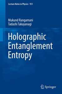 Holographic Entanglement Entropy