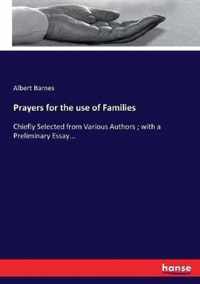 Prayers for the use of Families