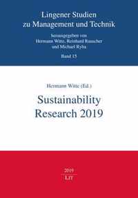 Sustainability Research 2019