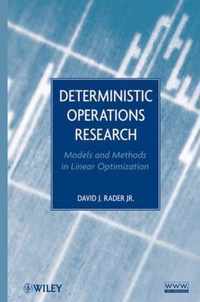 Deterministic Operations Research