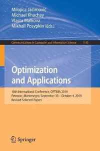 Optimization and Applications