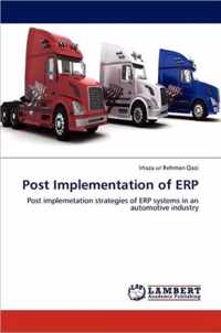 Post Implementation of ERP