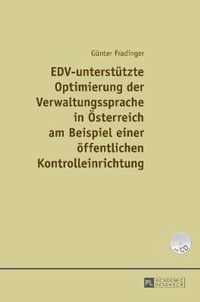 EDV-unterstützte Optimierung der Verwaltungssprache in Österreich am Beispiel einer öffentlichen Kontrolleinrichtung