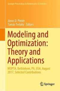 Modeling and Optimization: Theory and Applications