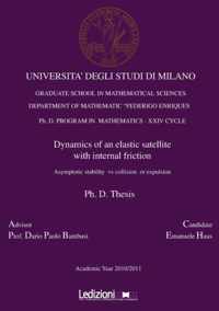 Dynamics of an Elastic Satellite with Internal Friction. Asymptotic Stability Vs Collision or Expulsion