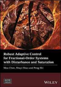 Robust Adaptive Control for Fractional-Order Systems with Disturbance and Saturation