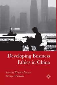 Developing Business Ethics in China