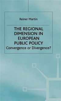 The Regional Dimension in European Public Policy