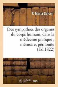 Des Sympathies Des Organes Du Corps Humain, Considerees Sous Le Rapport de Leur Connaissance