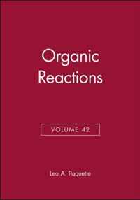 Organic Reactions, Volume 42